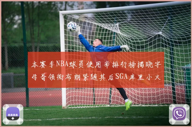 本赛季NBA球员使用率排行榜揭晓字母哥领衔布朗紧随其后SGA库里小火车紧追不舍