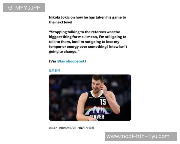 科尔谈约基奇表现呼吁更多人支持他或许是美国篮球的期待